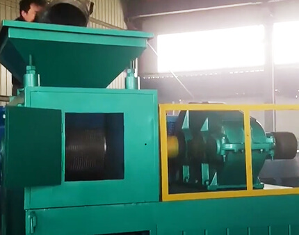 Mechanical Pressure Roller Briquette Press