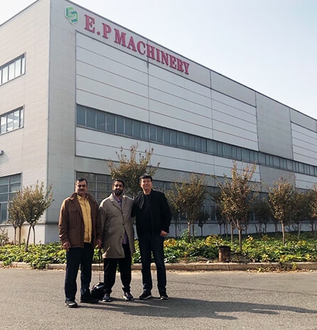 Qatar Customers Visited E.P Machinery